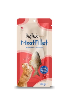 Meat Fillet Uskumru Yetişkin Kediler İçin Tamamlayıcı 30 Gr Ödül Maması Meat Fillet Uskumru Yetişkin Kediler İçin Tamamlayıcı 30 Gr Ödül Maması