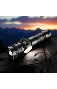 Panther Pt-8438 Usb Şarjlı Fener Siyah Panther Pt-8438 Usb Şarjlı Fener Siyah
