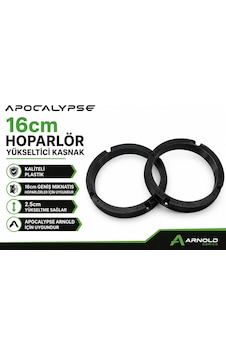 Apocalypse Hoparlör Yükseltici Kasnak 16cm - Apocalypse Arnold 16 Cm Hoparlör Kasnağı - 2 Adet