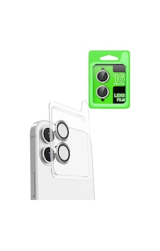 İphone 16 Plus Raze Metal Kamera Lens - Beyaz İphone 16 Plus Raze Metal Kamera Lens - Beyaz