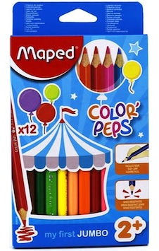 Maped 12 Renk Jumbo Kuru Boya Kalemi 834010 Maped 12 Renk Jumbo Kuru Boya Kalemi 834010