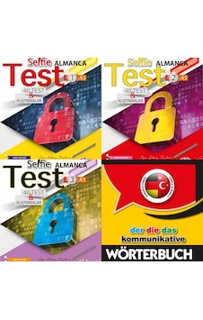 Çıpa Almanca A1 Seviye Selfie Test + Sözlük Seti Toplam 4 Kitap Çıpa Almanca A1 Seviye Selfie Test + Sözlük Seti Toplam 4 Kitap
