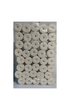 10 Kg Makrome Ipi Taranabilir 3 Mm Tek Büküm Ekru