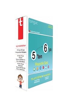 5'ten 6'ya Hazırlık Set - Tonguç Akademi 5'ten 6'ya Hazırlık Set - Tonguç Akademi