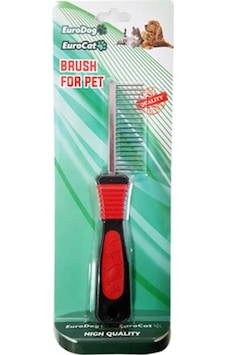Eurodog&Eurocat Geniş Aralıklı Köpek Tüy Bakım Tarağı 20 CM Eurodog&Eurocat Geniş Aralıklı Köpek Tüy Bakım Tarağı 20 CM