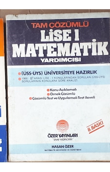 Lise 1 Matematik Konuve Sorulu 1982 Yılı Basım Hasan Özer Lise 1 Matematik Konuve Sorulu 1982 Yılı Basım Hasan Özer