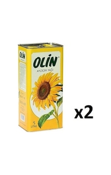 Olin Ayçiçek Yağı Teneke 2 x 5 L Olin Ayçiçek Yağı Teneke 2 x 5 L