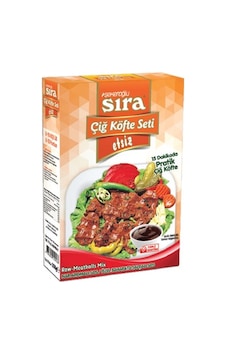 Sıra Çiğ Köfte Seti Etsiz 500 G