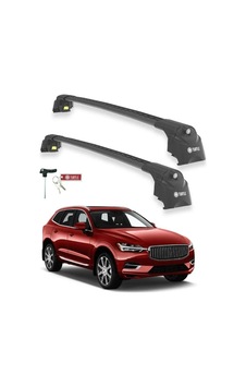 Turtle Volvo Xc60 2018-2025 Ara Atkı Air2 Siyah