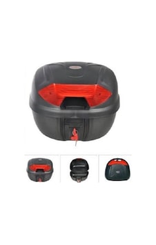 Arwic Motosiklet Arka Çanta 32 Lt Siyah + Aparatlar