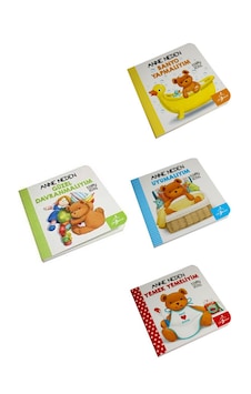 İlk Karton Kitaplar Davranış Serisi 4 Kitap Set İlk Karton Kitaplar Davranış Serisi 4 Kitap Set