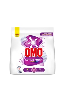 Omo Active Fresh Renkliler Toz Deterjan 10 Yıkama 1.5 Kg 4 Adet Omo Active Fresh Renkliler Toz Deterjan 10 Yıkama 1.5 Kg 4 Adet