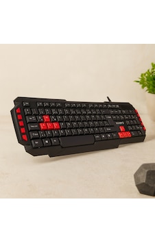 Usb Kablolu Oyuncu Klavye Renkli Tuşlar, 150 Cm Usb Kablolu Oyuncu Klavye Renkli Tuşlar, 150 Cm