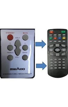 Mikado V11-v28 Ses Sistemi Kumandası