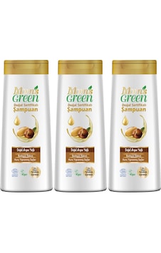 Mom's Green Argan Yağlı Organik Şampuan 3 x 400 ML