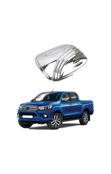 Toyota Uyumlu Hilux 2016 Sonrası Depo Kapağı Kaplama Krom