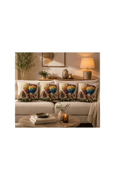 Kapadokya Balon Desenli 4'lü Set Dekoratif Kırlent Kılıfı 43x43 Cm - Dijital Baskılı Modern Salon Koltuk Balkon Takımı Yastık Kılıfı Krem Krem Kapadokya Balon Desenli 4'lü Set Dekoratif Kırlent Kılıfı 43x43 Cm - Dijital Baskılı Modern Salon Koltuk Balkon Takımı Yastık Kılıfı Krem Krem