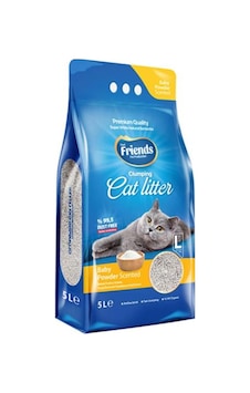 Friends Bebek Pudralı Kedi Kumu 5 Lt Friends Bebek Pudralı Kedi Kumu 5 Lt