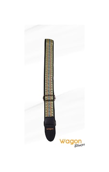 Wagon Straps Vintage Serisi Gitar Askısı - Sunflower Trail Wagon Straps Vintage Serisi Gitar Askısı - Sunflower Trail
