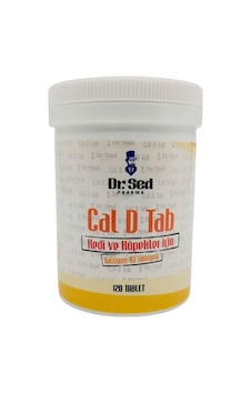 DR.SED Kedi ve Köpekler İçin Kalsiyum - D3 Takviyesi 120 tablet