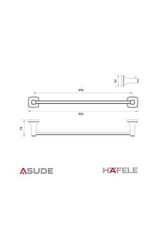 Martın Havluluk 450 Mm,p.altın Martın Havluluk 450 Mm,p.altın