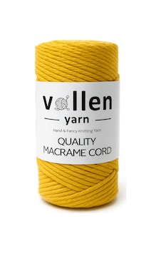 Taranan Makrome Ipi, 3mm Tek Büküm,makrome Örgü İpi, Taranabilir Pamuk Makrome,hardal Sarı Taranan Makrome Ipi, 3mm Tek Büküm,makrome Örgü İpi, Taranabilir Pamuk Makrome,hardal Sarı