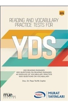 Reading and Vocabulary Practice Tests for YDS 2516 - Murat Yayınları Reading and Vocabulary Practice Tests for YDS 2516 - Murat Yayınları