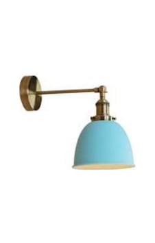 Mylights Bronz Eskitme Mavi Başlıklı Hareketli Aplik Duvar Lamb Eskitme Mylights Bronz Eskitme Mavi Başlıklı Hareketli Aplik Duvar Lamb Eskitme