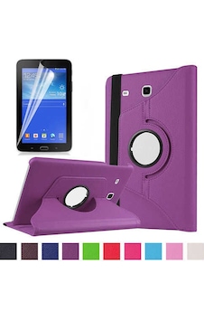 Galaxy Tab 3 Lite 7.0 T110 Uyumlu Zore Dönebilen Standlı Kılıf-mor Tablet Kılıfı Galaxy Tab 3 Lite 7.0 T110 Uyumlu Zore Dönebilen Standlı Kılıf-mor Tablet Kılıfı