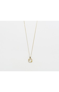14k Gold Plated Pearly Sirius Kolye