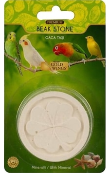 Gold Wings Premium Kuşlar İçin Mineralli Gaga Taşı Gold Wings Premium Kuşlar İçin Mineralli Gaga Taşı