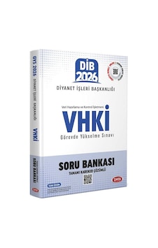 Data 2026 Gys Dib Diyanet İşleri Başkanlığı Vhki Soru Bankası Çözümlü Görevde Yükselme Data Yayınları Data 2026 Gys Dib Diyanet İşleri Başkanlığı Vhki Soru Bankası Çözümlü Görevde Yükselme Data Yayınları