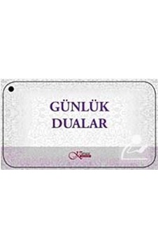 Günlük Dualar (Kartela) Günlük Dualar (Kartela)