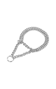 Nunbell İki Sıralı Zincir Köpek Boyun Tasması 2MMx25CM