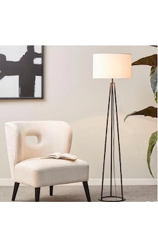 Mylights Retro Rustik Vintage Lambader Köşe Lambası Siyah Mylights Retro Rustik Vintage Lambader Köşe Lambası Siyah