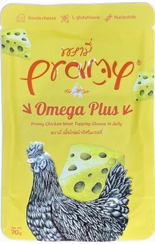 Pramy Jöle İçinde Tavuklu ve Peynirli Yetişkin Kedi Maması 70 G Pramy Jöle İçinde Tavuklu ve Peynirli Yetişkin Kedi Maması 70 G