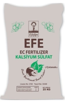 Efe Kalsiyum Sülfat 25 KG Kalsiyum Kükürt Efe Kalsiyum Sülfat 25 KG Kalsiyum Kükürt