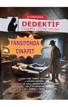 Dedektiflik Cinayet Çözme Oyunu - Pansiyonda Cinayet / Mt Dede... Dedektiflik Cinayet Çözme Oyunu - Pansiyonda Cinayet / Mt Dede...