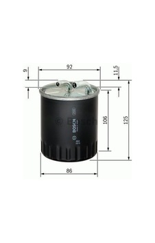BOSCH 1457434437 MAZOT FİLTRESİ MERCEDES W203 W204 W211 02-08 X20 BOSCH 1457434437 MAZOT FİLTRESİ MERCEDES W203 W204 W211 02-08 X20