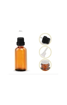 Ziylanambalaj 20Cc Kahverengi Cam Şişe,Tıpalı Kapak,Içten Damlalıklı, 50 Adet Ziylanambalaj 20Cc Kahverengi Cam Şişe,Tıpalı Kapak,Içten Damlalıklı, 50 Adet