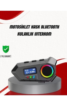 Suya Dayanıklı Bluetooth İnterkom 5.4 Hoparlör 500mah Batarya Ve Fm Radyo Özellikli 15752989 Suya Dayanıklı Bluetooth İnterkom 5.4 Hoparlör 500mah Batarya Ve Fm Radyo Özellikli 15752989