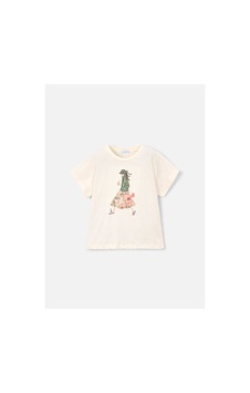 Mayoral Kız Bebek Baskılı Tişört Krem 3011 Mayoral Kız Bebek Baskılı Tişört Krem 3011