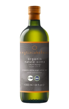 Zeytin İskelesi Organik Natürel Sızma Zeytinyağı Cam Şişe 1 L Zeytin İskelesi Organik Natürel Sızma Zeytinyağı Cam Şişe 1 L