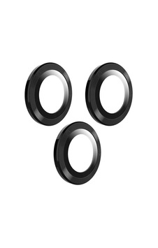 Go Des Apple Uyumlu iPhone 14 Pro Go Des Eagle Kamera Lens Koruyucu ZORE-273682 Siyah