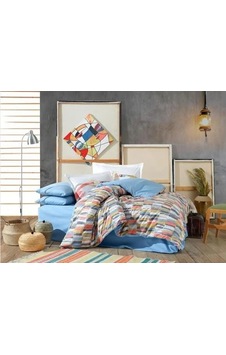 Bay Kingsize Poplin Nevresim Mikado Hardal Najmaddin Standart