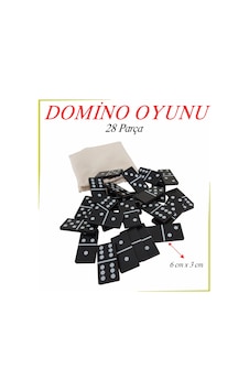 Ahşap Klasik Domino Oyunu 28 Parça Ahşap Klasik Domino Oyunu 28 Parça