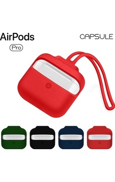 Blogy Apple Uyumlu AirPods Pro İle Silikon Kılıf Red Kırmızı Blogy Apple Uyumlu AirPods Pro İle Silikon Kılıf Red Kırmızı