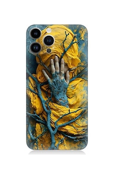 Apple Uyumlu iPhone 14 Pro Sarı Yağmurluk Desenli Silikon Kılıf Apple Uyumlu iPhone 14 Pro Sarı Yağmurluk Desenli Silikon Kılıf