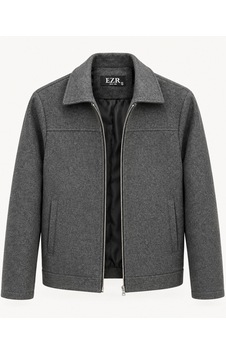 Classics Men Claassics Men Erkek Oversize Kısa Kaşe Kaban Ceket - 7794 Füme Classics Men Claassics Men Erkek Oversize Kısa Kaşe Kaban Ceket - 7794 Füme