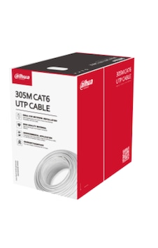 Dahua Dh-pfm923ı-6un-c-white Utp Cat6 Lszh Cpr E Cable Dahua Dh-pfm923ı-6un-c-white Utp Cat6 Lszh Cpr E Cable